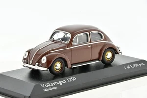 VOLKSWAGEN 1200 brown 1953 1/43 MINICHAMPS 430052106 - Picture 1 of 5