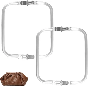 2 Paar Taschen Verschluss Rahmen 20 cm Metallrahmen Basteln - Bild 1 von 6