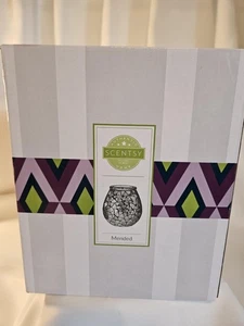 Scaldacera Scentsy RIMANDATO vetro mosaico colorato colori caleidoscopio iridescente - Foto 1 di 9