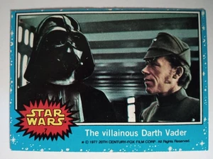 STAR WARS - Trading Card #7 Darth Vader  1977 - Picture 1 of 2