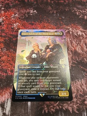 Emet-Selch of the Third Seat (Extended Art) Final Fantasy Chocobo Track Foil - Image 1 of 2