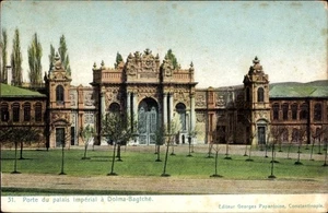 Postal Kuruçeşme Constantinopla Estambul Turquía, Porte du palais... - 4803332 - Imagen 1 de 2
