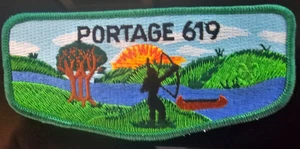 OA Portage Lodge 619 - Regular Issue - s11b flap - Picture 1 of 1