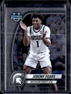 2024-25 Bowman University Chrome #75 Jeremy Fears - Picture 1 of 2
