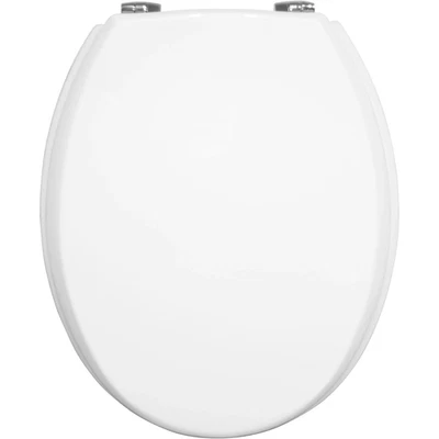 Bemis Ultra-fix Denver White Round Standard close Toilet seat