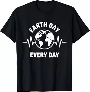 Earth Day Every Day Shirt Men Women Earth Day 2025 T-Shirt S-5XL - Picture 1 of 4