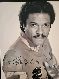 BILLY DEE WILLIAMS LANDO STAR WARS/ COA BITTE BESCHREIBUNG LESEN - Bild 1 von 1