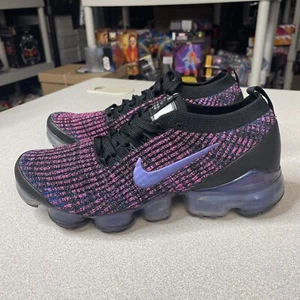 Nike Vapormax Flyknit 3 Damen Größe 7,5 rosa lila schwarz Laufschuh AJ6910-003 - Bild 1 von 6