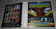 1988 Heroic Origins Marvel Universe Trading Card Custom Binder Graphic Inserts!!