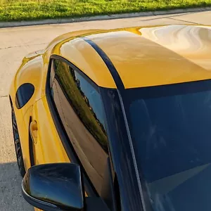 Superposición de vinilo Blackout para Toyota Supra 2020-23 borde de techo - Imagen 1 de 2