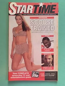 STAR TIME mag 19-May-2001 BROOKSIDE Gena Lee Nolin Mark Radcliffe Marc Riley UK - Picture 1 of 2