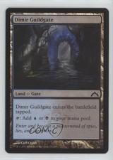 2013 Magic: The Gathering - Gatecrash Foil Dimir Guildgate #241 fv6