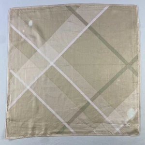 Vintage Burberry Handkerchief Neckerchief Bandana Pocket Square - Picture 1 of 6