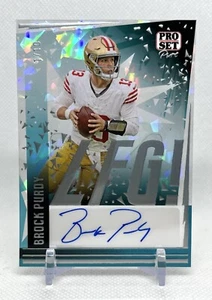 Juego Leaf Pro 2023 Pure Brock Purdy - ¡LFG! CRYSTAL AUTO 01/10 San Francisco 49ers - Imagen 1 de 3