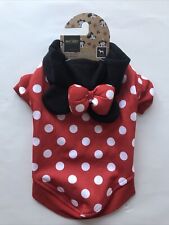 Disney Minnie Mouse Pet Outfit Size M 36cm Dog Costume Primark Gift