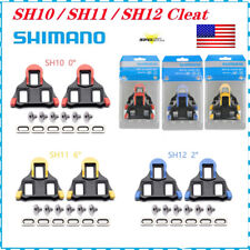 Shimano Road Bike Cleats Set SPD-SL 0/2/6° Float SM SH10 SH11 SH12 Cycling Pedal
