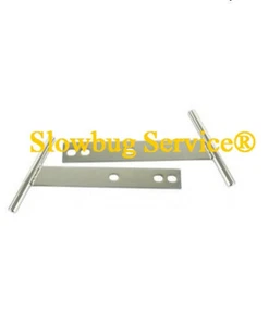 VW MAGGIOLINO BEETLE FINO -7.67 - T BAR CROMATI T-BARS CHROME - Imagen 1 de 1