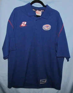 Mens Kurt Busch Chase Authentics Pullover Polo Shirt. Size 3XL Blue. Pit Crew? - Picture 1 of 3