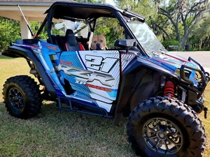 Polaris 2024 RZR XP 1000 UTV RAZOR Graphics Kit Decal Sticker Wrap XP7 - Picture 1 of 4