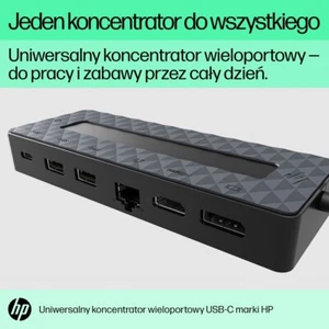 196188636312 HP Docking Station Universal USB-C USB Hewlett-Packard - Picture 1 of 12