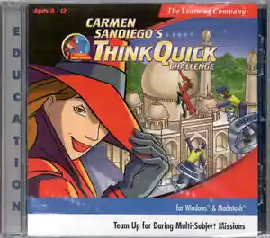 NEU Carmen Sandiego's Think Quick Challenge - PC- oder MAC-Spiel - werkseitig versiegelt - Bild 1 von 2
