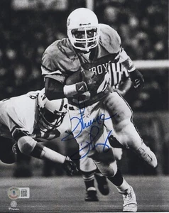 THURMAN THOMAS SIGNIERT AUTO 8 X 10 FOTO BECKETT/BAS #BJ01505 OKLAHOMA STATE HOF - Bild 1 von 1