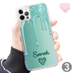 Personalised Marble Phone Case Cover Gel For Apple iPhone Samsung Models 756-3 - Picture 1 of 9