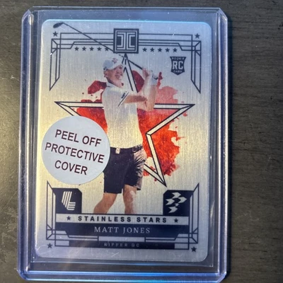 2024 Panini Impeccable LIV Matt Jones Stainless Stars RC Rookie #37/54 Ripper GC - Image 1 of 4