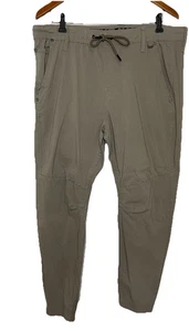 Projek Raw Men's XXL Gray Tapered Leg Pants Elastic Waist Casual 2XL - Picture 1 of 9