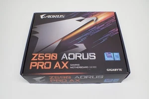 Placa madre GIGABYTE Z590 AORUS PRO AX LGA 1200 Intel Z590 DDR4 ATX - Imagen 1 de 6
