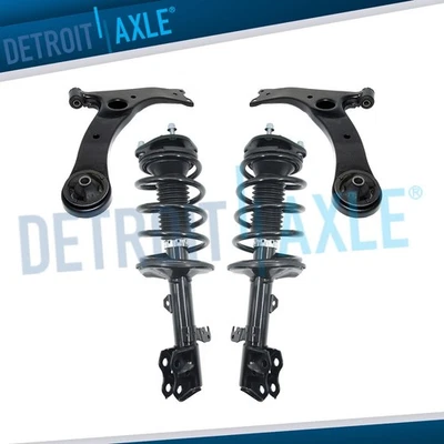 Brazos de control inferiores delanteros puntales con resorte helicoidal para Corolla Matrix Vibe 2009 2010 Foto 1 de 4