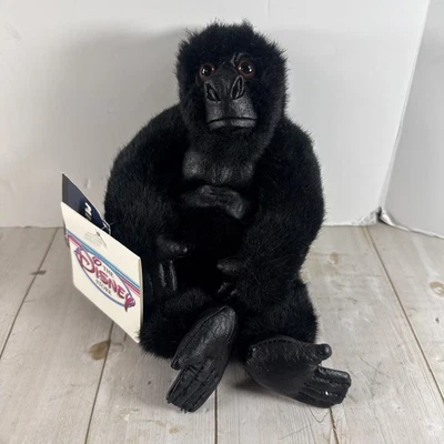 迪士尼 Mighty Joe 年轻大猩猩豆袋毛绒 8 英寸填充动物玩具 — 第 1/2 张图片