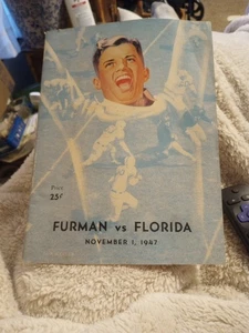 1947 Furman Vs Florida Nov 1 1947 - Picture 1 of 8