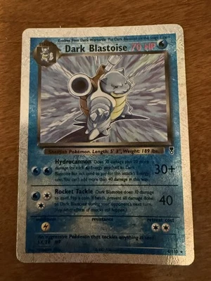 Pokemon Legendary Collection #4/110 Dark Blastoise Reverse Holo  Foto 1 de 4