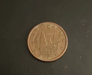 5 Euro Cent, Spain 2003 - Picture 1 of 2