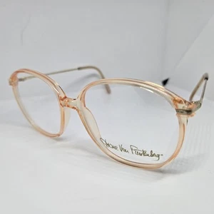 Diane Von Furstenberg GOLD 902 56-18-135 Women's Eyeglasses Frames NEW VINTAGE - Picture 1 of 12