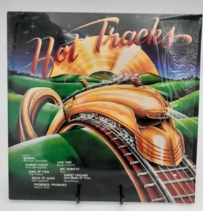 K-Tel Hot Tracks Record LP In Shrink Def Leppard Styx Naked Eyes Billy Idol - Picture 1 of 4