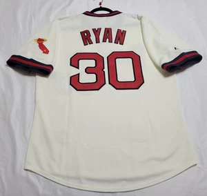 AUTHENTIC MAJESTIC NOLAN RYAN, 3XL, LOS ANGELES ANGELS '73 TBTC Jersey 6240 - Picture 1 of 7