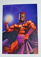 1995 Marvel Masterpieces Magneto #62 X-Men Marvel Comic Book Card Hard_8s_Magic