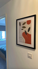 Plants & Shapes Minimalist Illustration Home Wall Decor Print