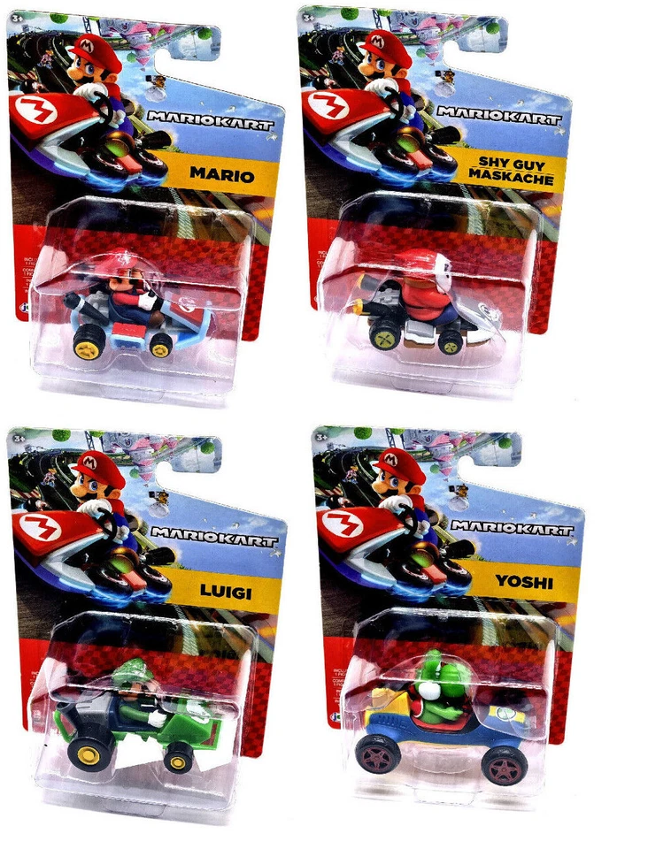 Jakks Pacific Nintendo Offiziell lizenziert Mariokart Auswahl an cars