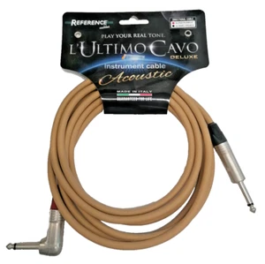 Reference Ultimo Cavo Deluxe Strumenti Jack 6,3mm MM Staight/Angled 3mt Neutrik - Imagen 1 de 7
