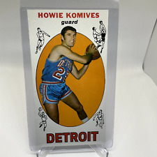 1969-70 Topps NBA Basketball #71 Howie Komives Detroit Pistons