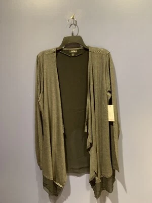 1X Funda Chaqueta Mujer, Gris Oscuro, Elástica, Cárdigan A.N.A., Nueva Con Etiquetas Foto 1 de 4