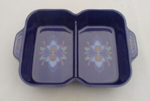 DENBY BAROQUE 2 DIVISION OVEN DISH