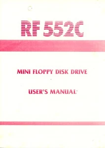 PC_Bedienungsanleitung_Mini Floppy Diskettenlaufwerk extern RF 552C von Februar - Photo 1/1