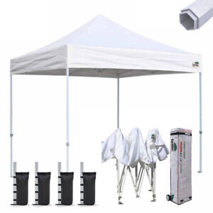 Commercial Ez Pop Up Canopy 10x10 Patio Gazebo Party Trade Show Tent Shelter