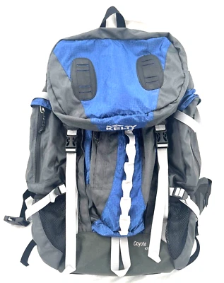 Kelty Recloud & Coyote 4750LE Blue Pull Strap Camping Hiking Backpack Bag - Image 1 of 4