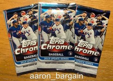 3 2019 pacote de atualização Topps Chrome Lote Auto/placa/Alonso? Tatis? Guerrero? Refrator?"