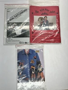 Clothing Instructions Patterns Vintage 80s 90s 2000s Lot of 3 Pre-Owned Uncut - Picture 1 of 11